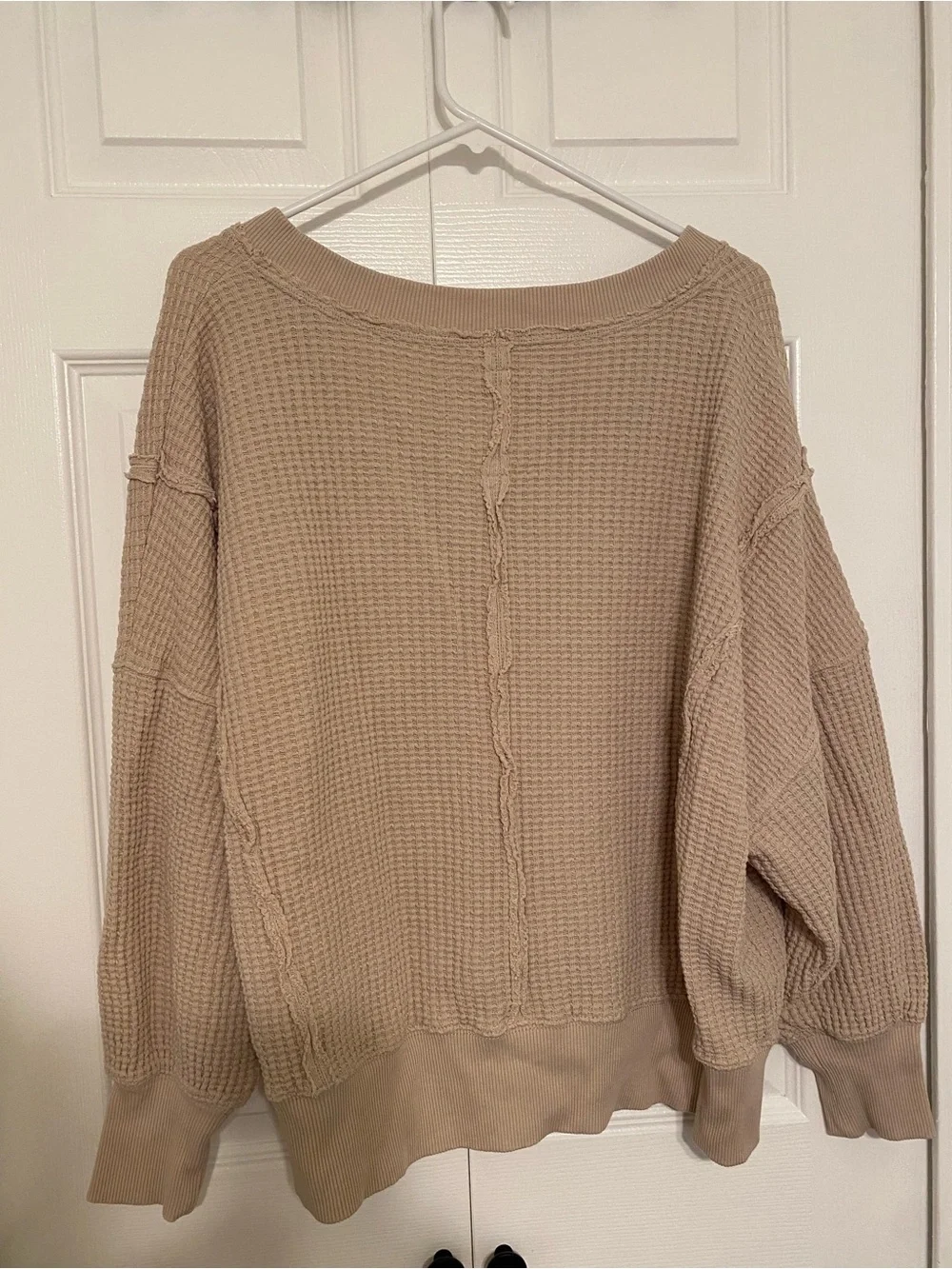 American Eagle Waffle Sweater